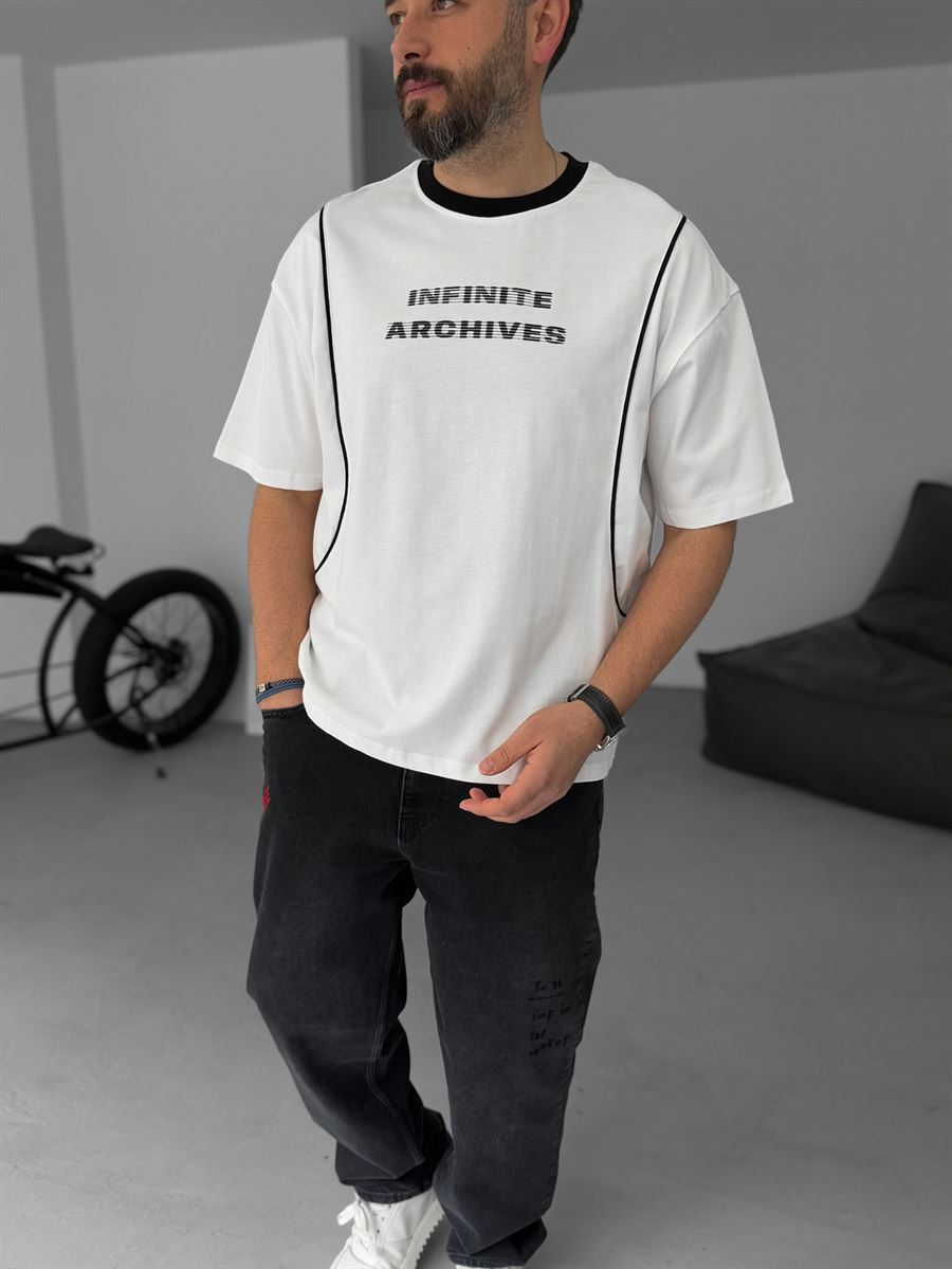 Infinite Printed Oversize T-Shirt