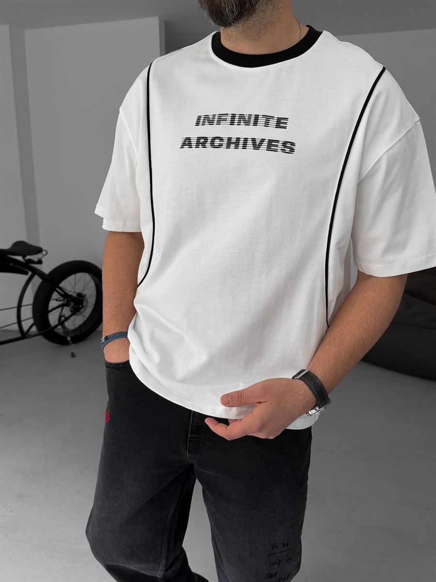 Infinite Printed Oversize T-Shirt