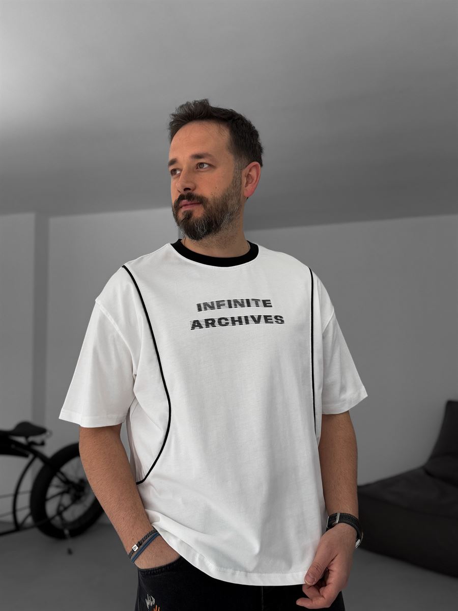 Infinite Printed Oversize T-Shirt