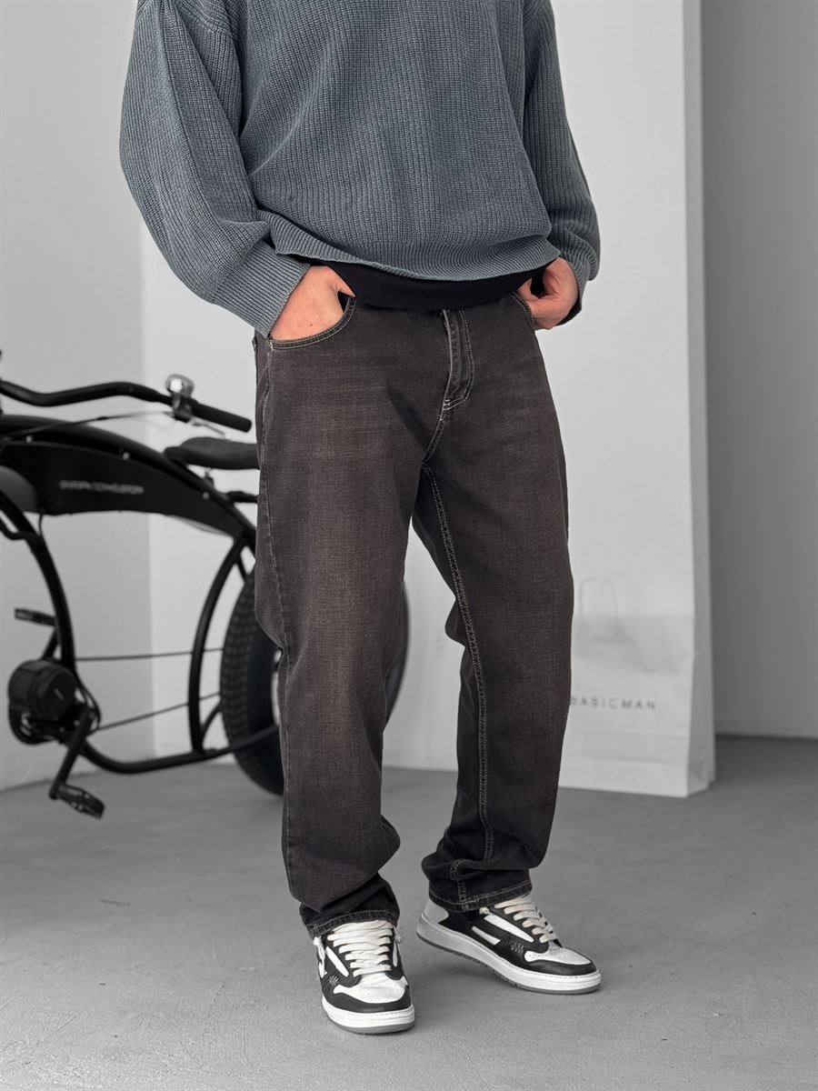 Stitched Lycra Regular Fit Jean