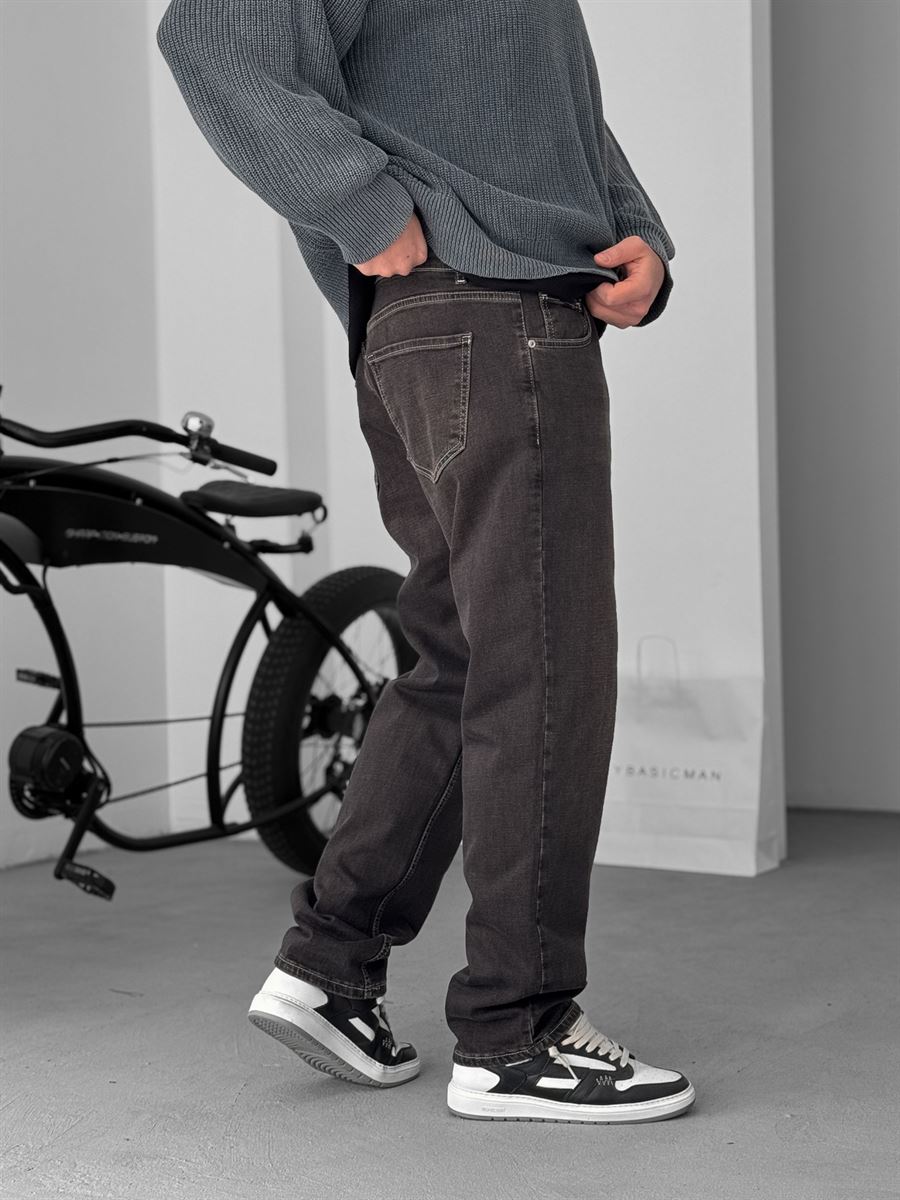 Stitched Lycra Regular Fit Jean