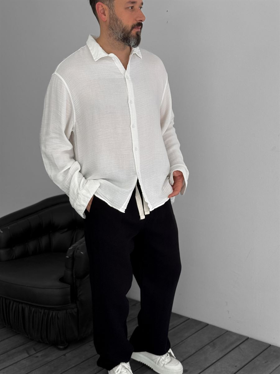 Muslin Fabric Basic Shirt