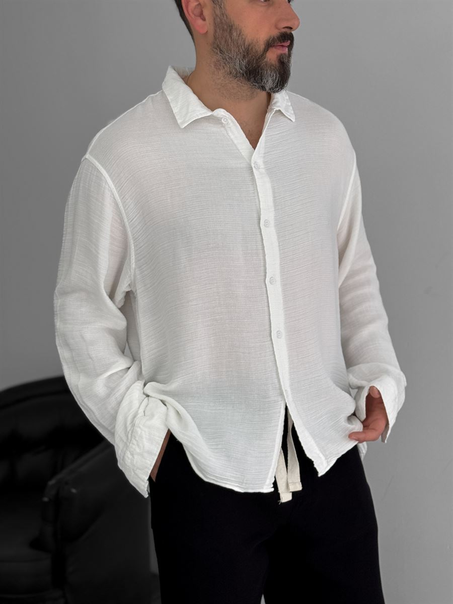 Muslin Fabric Basic Shirt