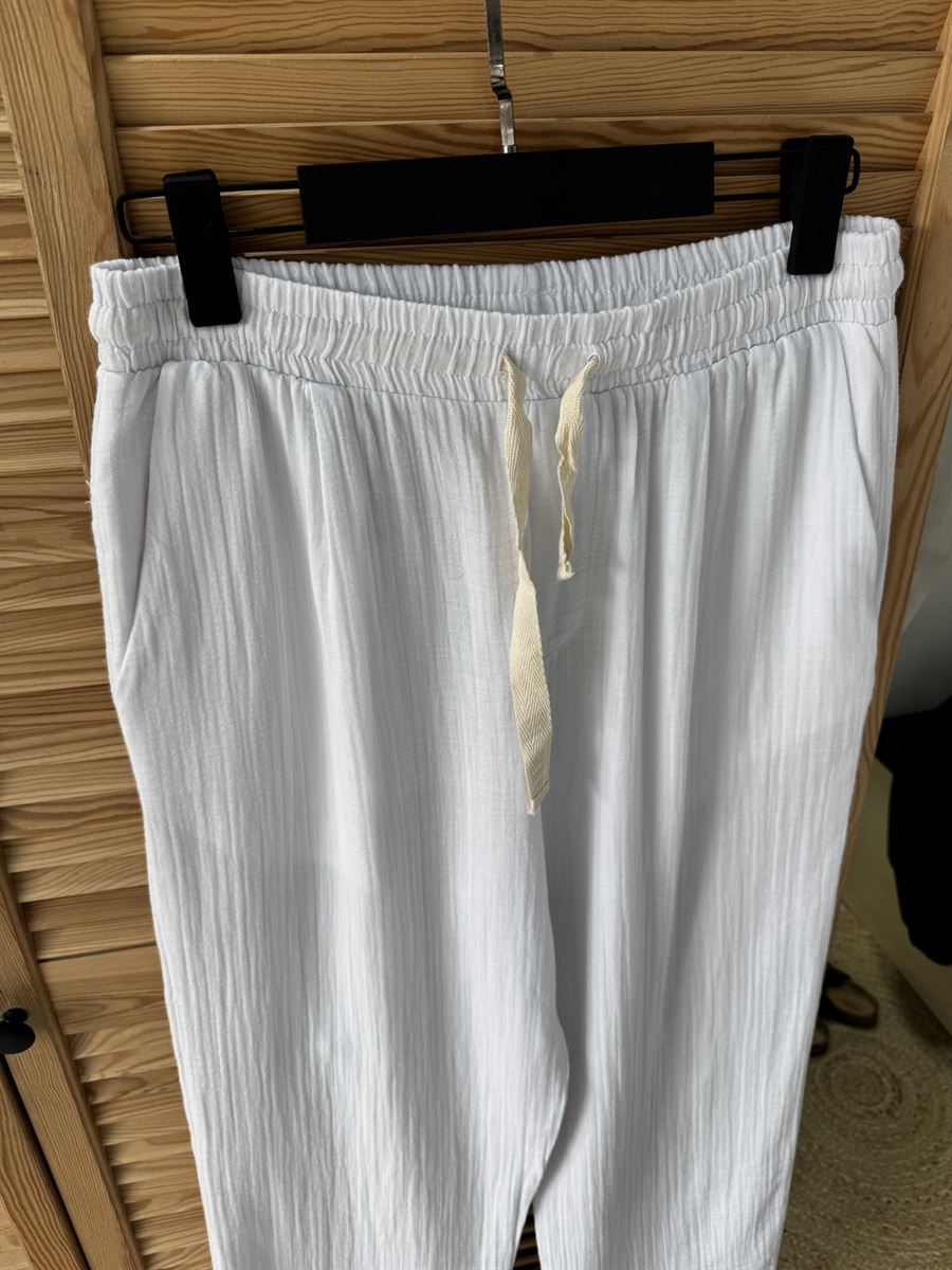 Muslin Fabric Pants