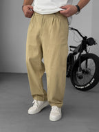 Pleated Relax Fit Pants