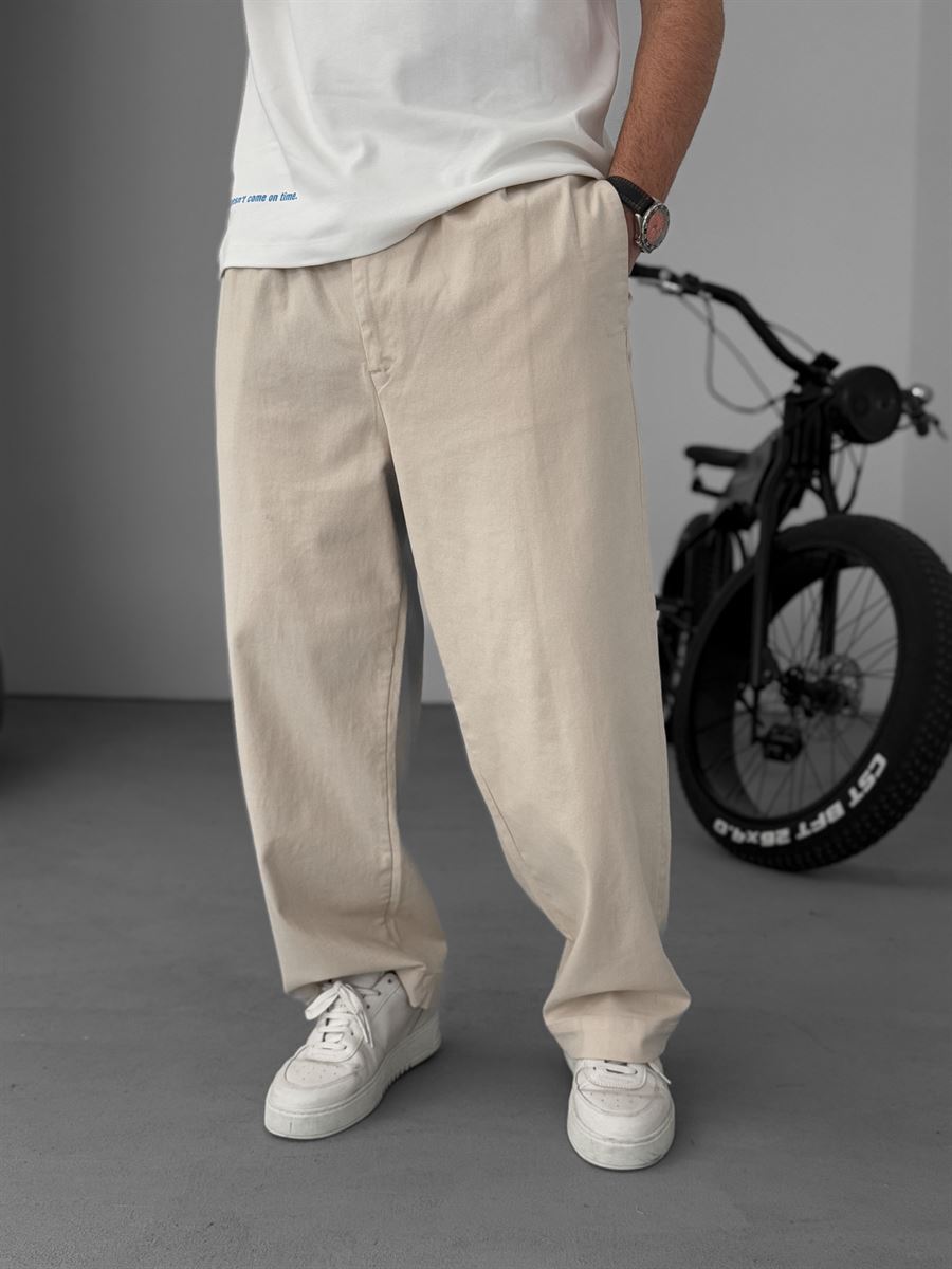 Pleated Relax Fit Pants