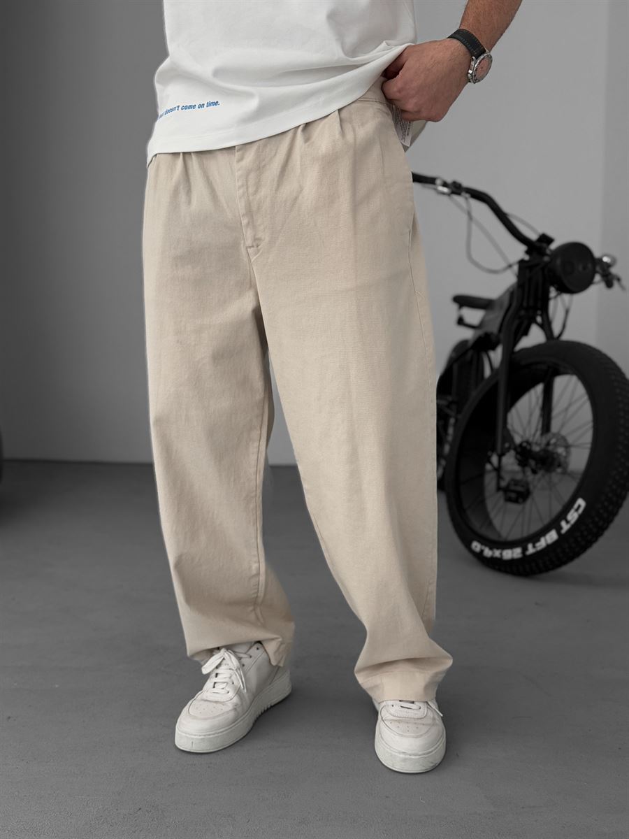 Pleated Relax Fit Pants