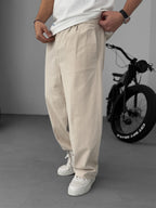 Pleated Relax Fit Pants
