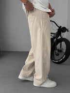 Pleated Relax Fit Pants