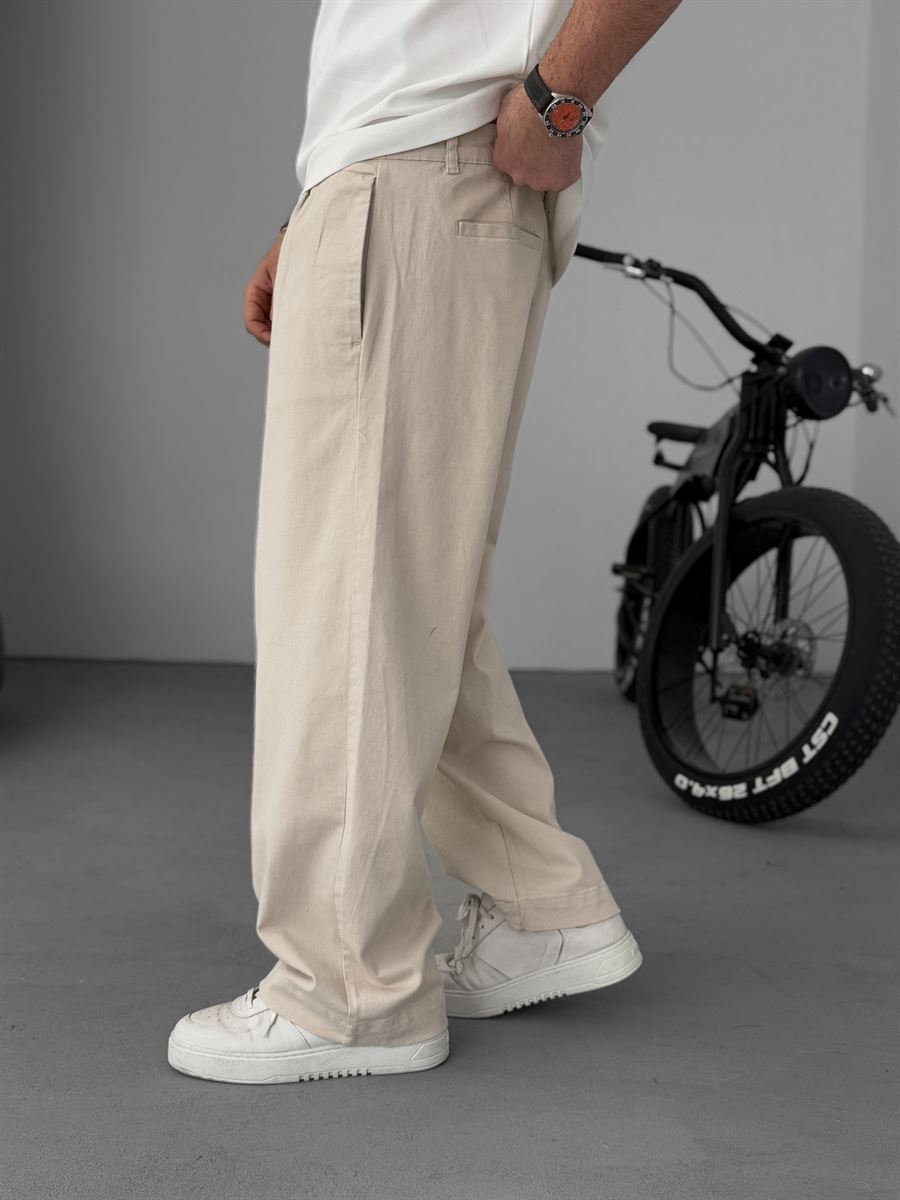 Pleated Relax Fit Pants