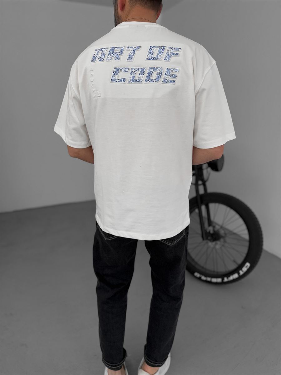 Code Embossed T-Shirt