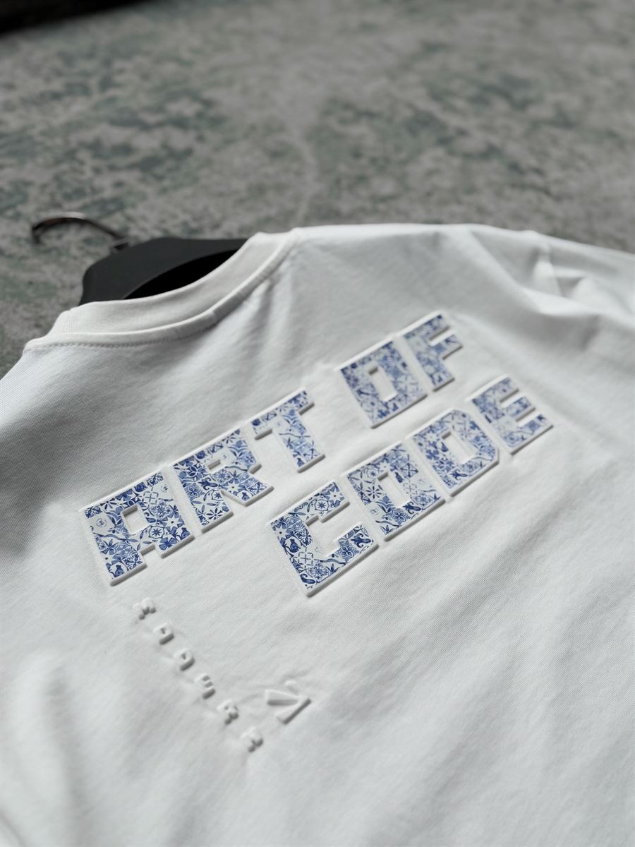 Code Embossed T-Shirt
