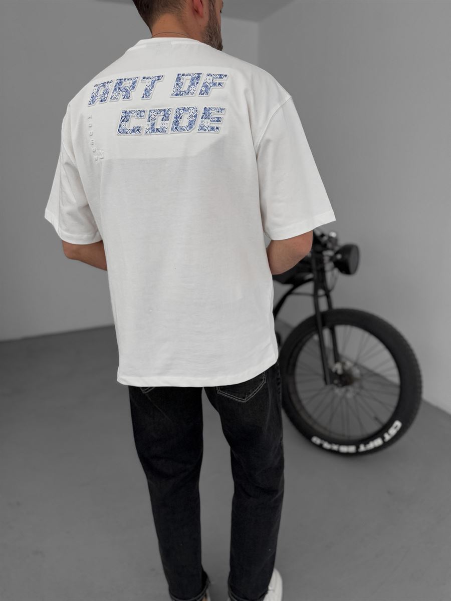 Code Embossed T-Shirt