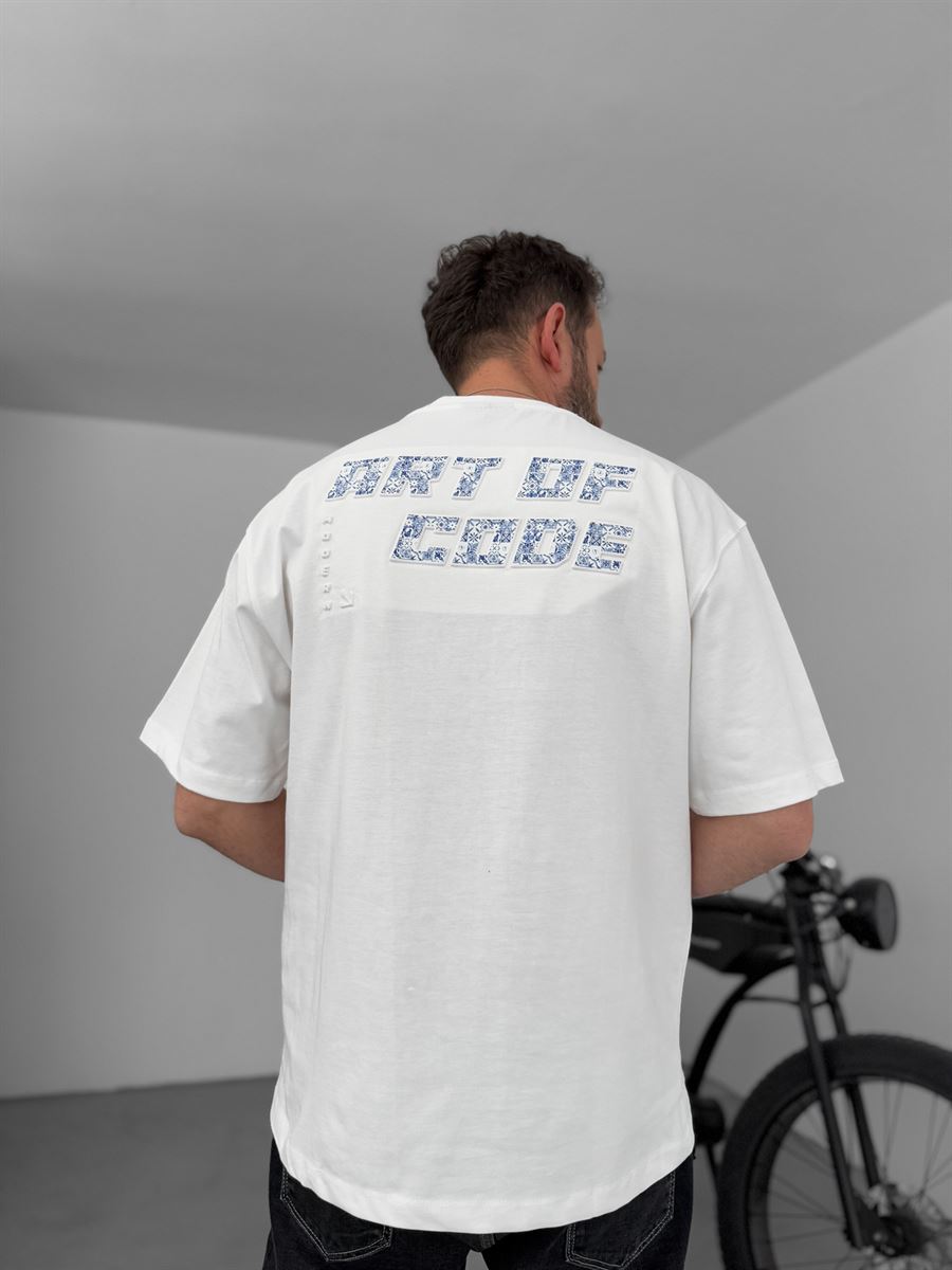 Code Embossed T-Shirt