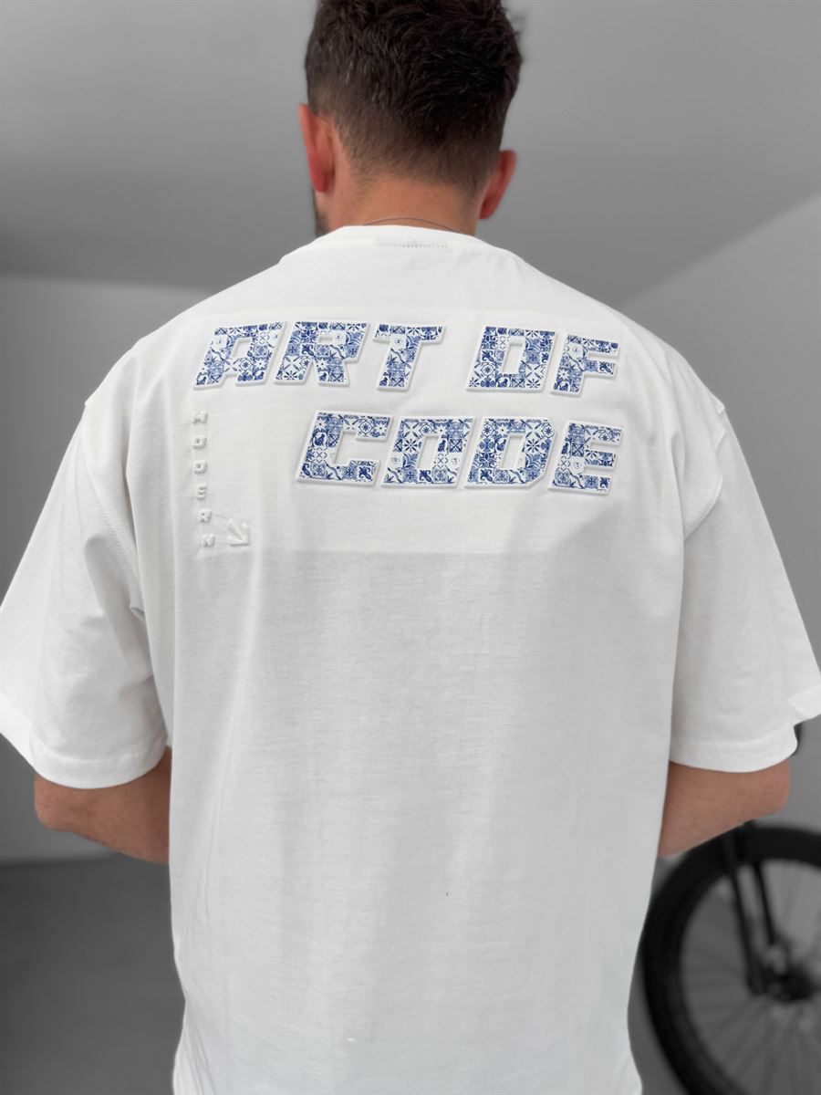 Code Embossed T-Shirt