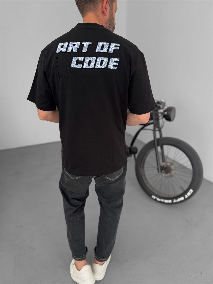 Code Embossed T-Shirt