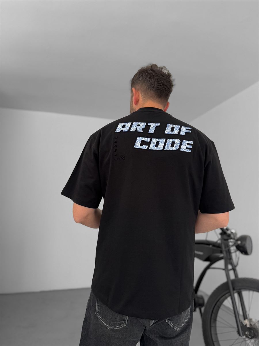 Code Embossed T-Shirt