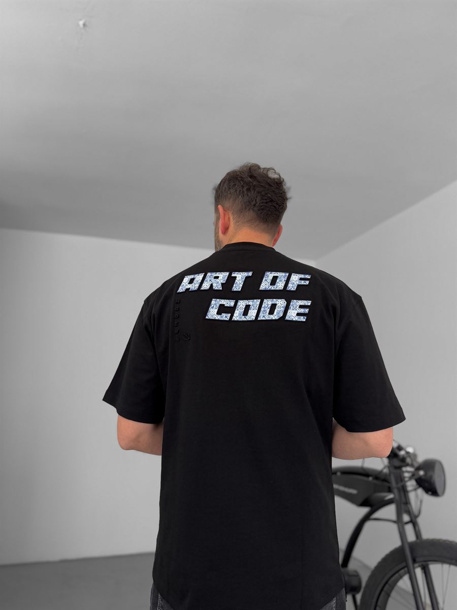Code Embossed T-Shirt