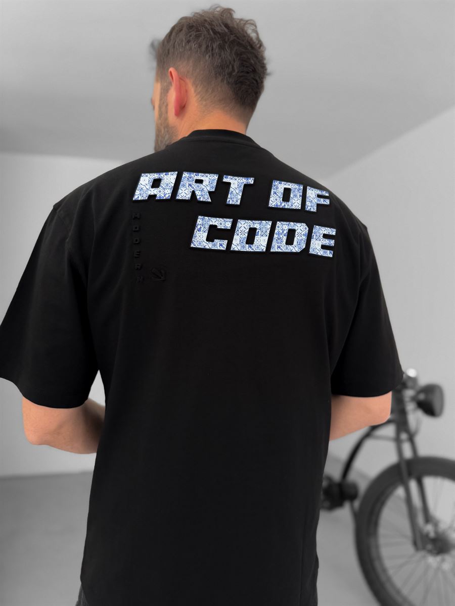 Code Embossed T-Shirt