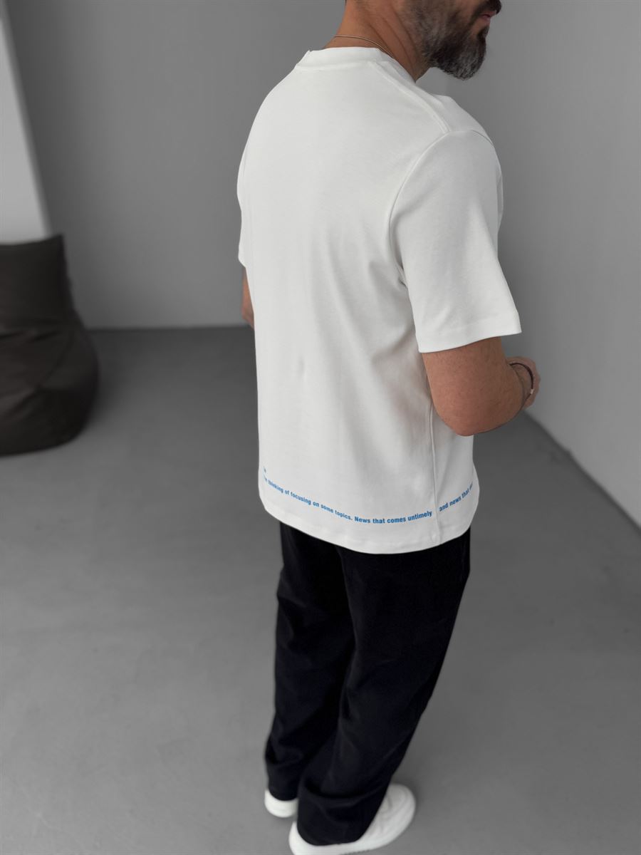 Over Embossed T-Shirt