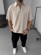 Basic Half-Zip T-Shirt