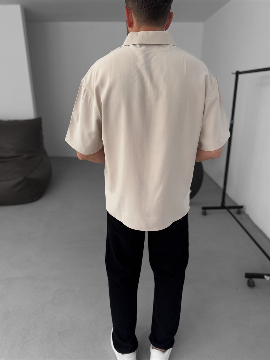 Basic Half-Zip T-Shirt