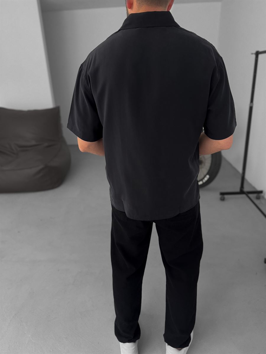 Basic Half-Zip T-Shirt