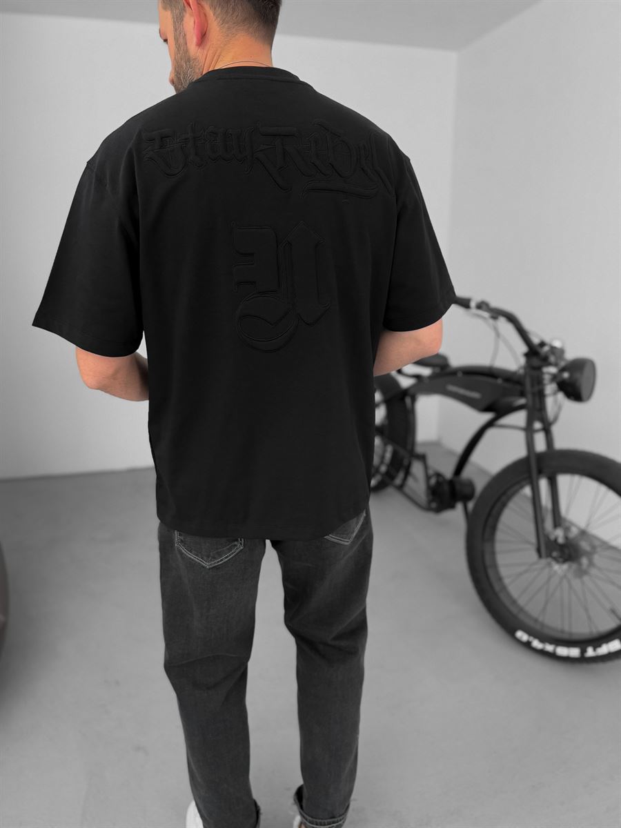 Stay Rebel Embroidered T-Shirt