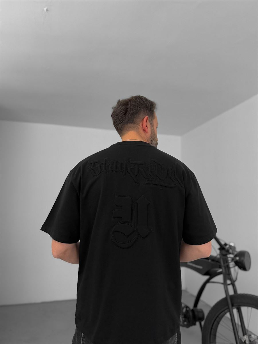 Stay Rebel Embroidered T-Shirt