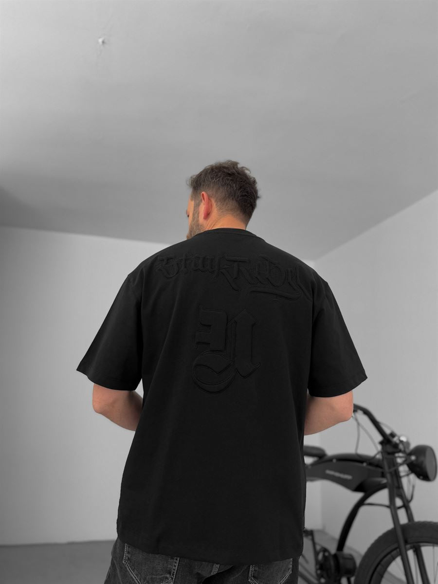 Stay Rebel Embroidered T-Shirt