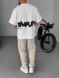 Simplify Embossed T-Shirt