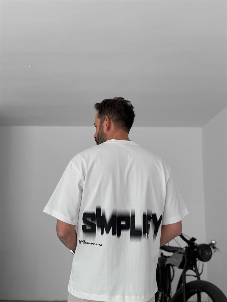 Simplify Embossed T-Shirt