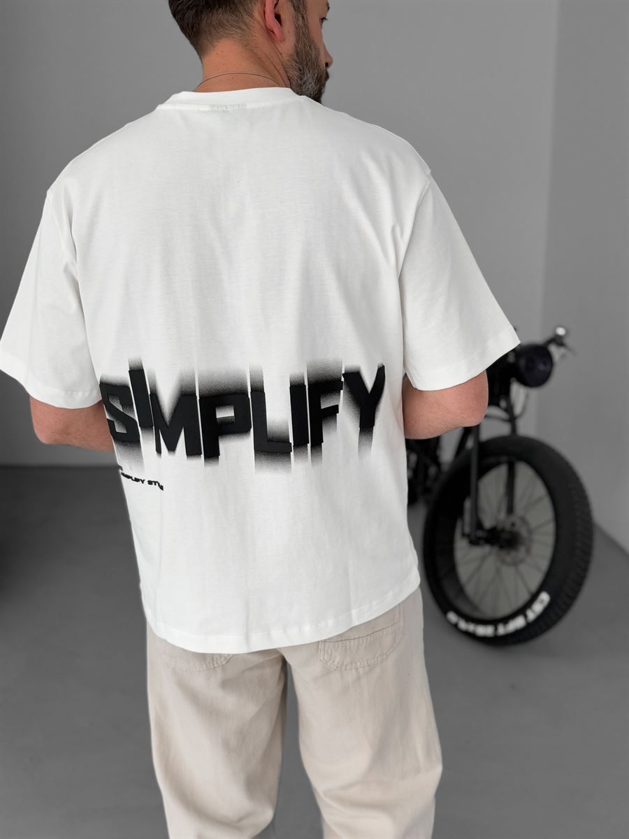 Simplify Embossed T-Shirt