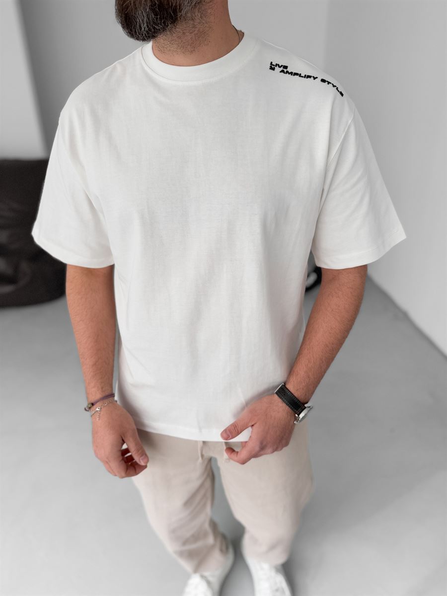 Simplify Embossed T-Shirt