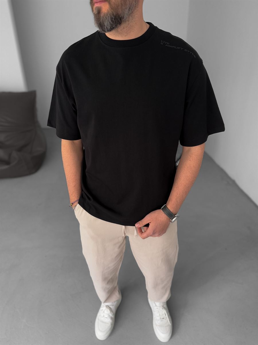 Simplify Embossed T-Shirt