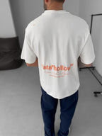 Data Hollow Embroidered T-Shirt