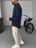 Embroidered Muslin Fabric Shirt