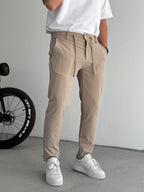 Regular Fit Parachute Fabric Pants