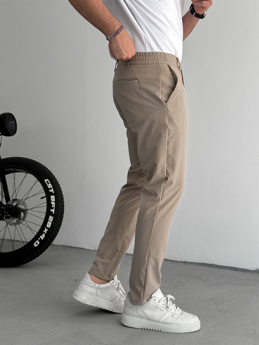 Regular Fit Parachute Fabric Pants