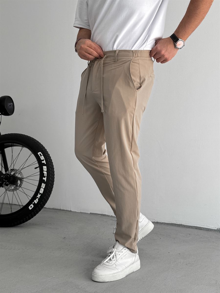 Regular Fit Parachute Fabric Pants