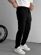 Regular Fit Parachute Fabric Pants