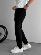 Regular Fit Parachute Fabric Pants