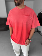 Washed Pocket Oversize T-Shirt