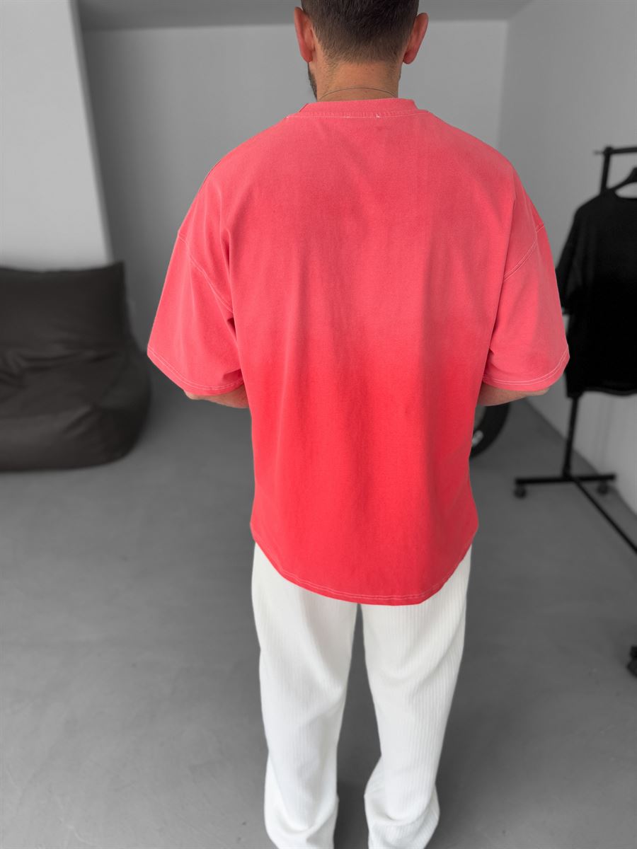 Washed Pocket Oversize T-Shirt