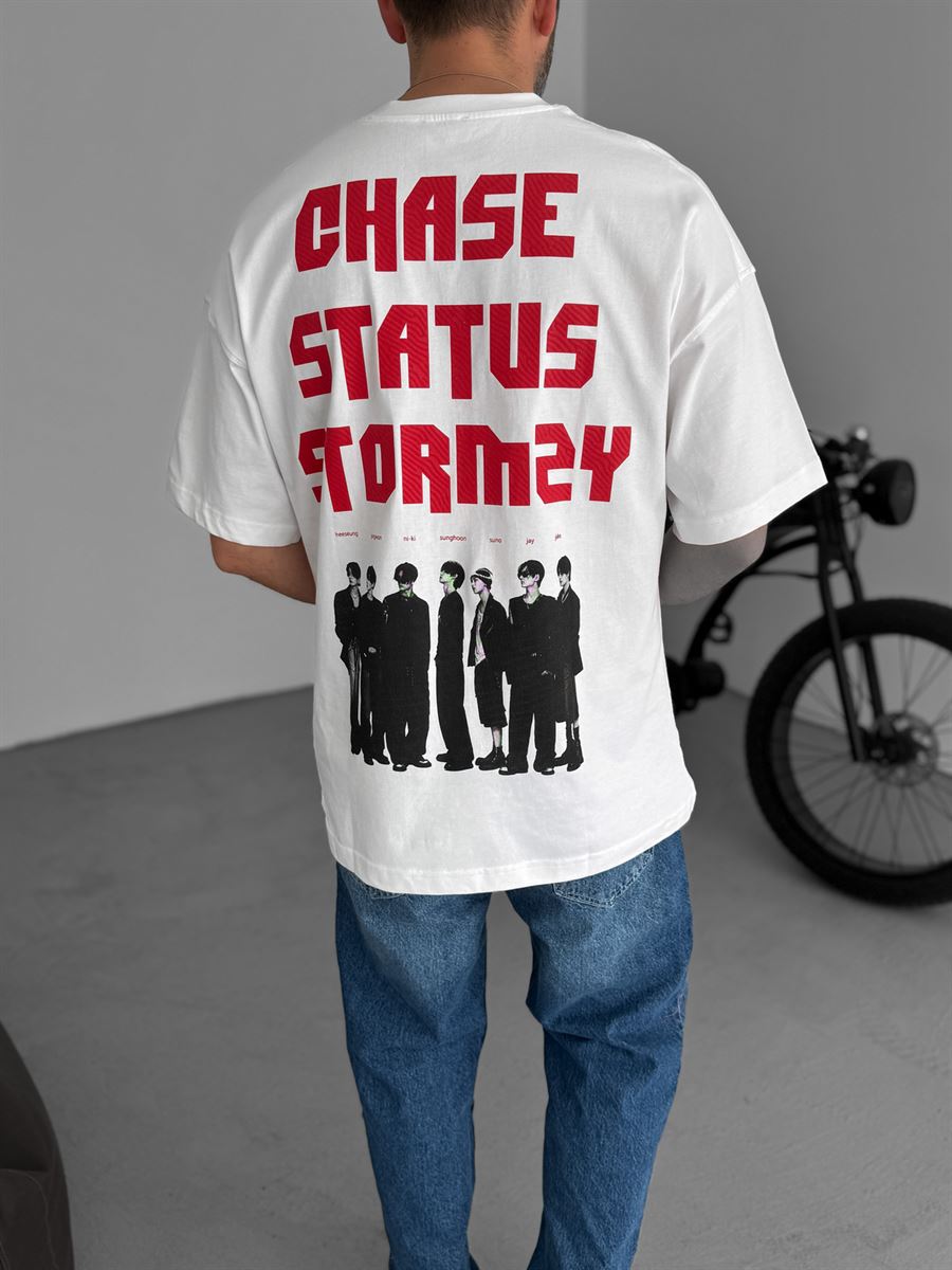 Chase Printed Oversize T-Shirt