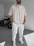 Striped Old Printed Shirt