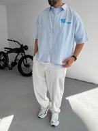 Striped Old Printed Shirt