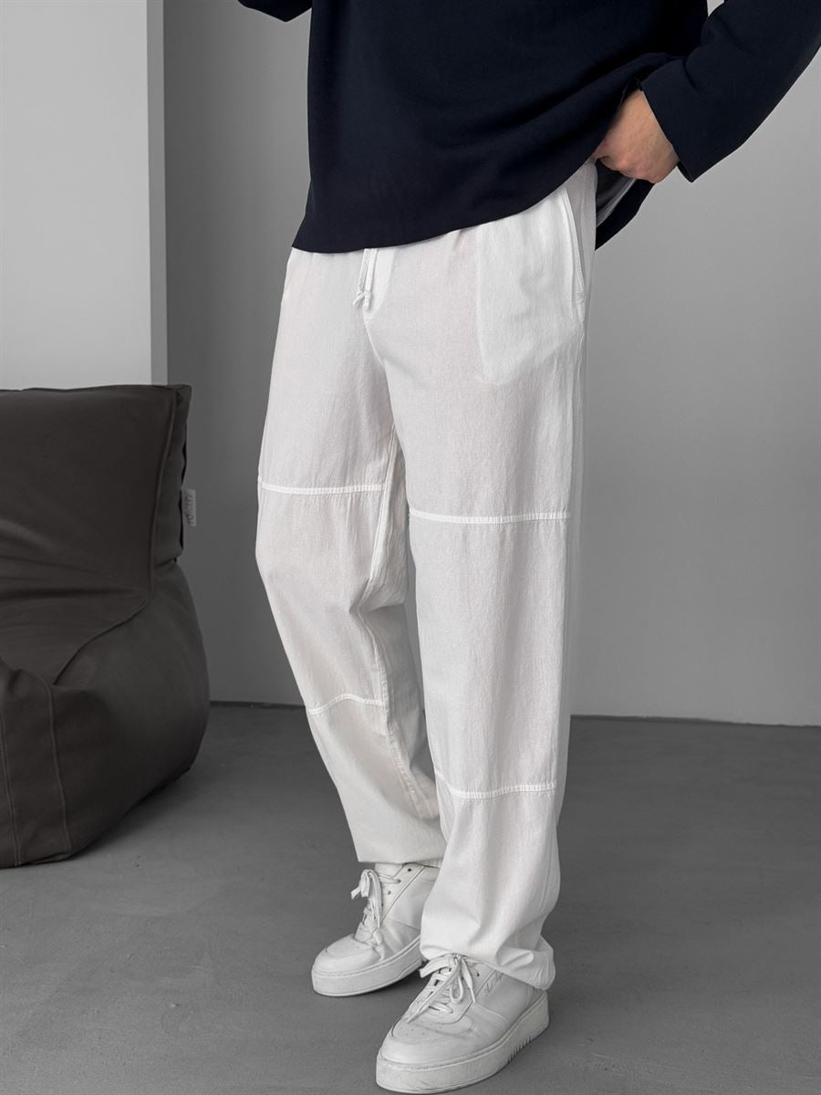 Stitched Relaxed Baggy Pants