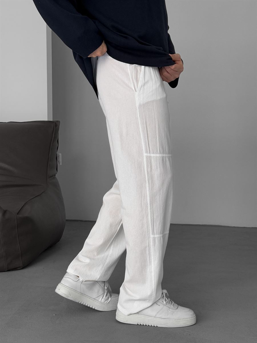 Stitched Relaxed Baggy Pants