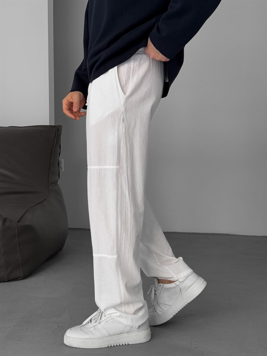 Stitched Relaxed Baggy Pants